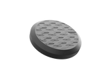 tampone in gomma con piastra in acciaio versione heavy duty compatibile con sollevatori ROTARY, RAVAGLIOLI, HERRMANN, ATH-HEINL diametro 123 mm