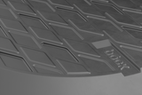 tampone in gomma con piastra in acciaio versione heavy duty compatibile con sollevatori ROTARY, RAVAGLIOLI, HERRMANN, ATH-HEINL diametro 123 mm