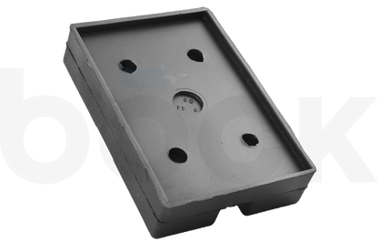 Rubber pad suitable for SILENT lifts dimensions 118 x 83 x 20 mm