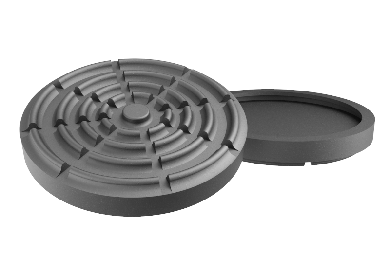 Gummiteller passend für KONI Hebebühnen Durchmesser 124 mm