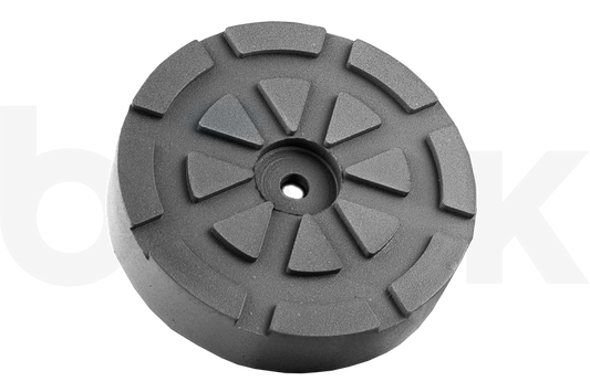 Rubber pad suitable for WERTHER, OMA, TECALEMIT lifts diameter 122 mm