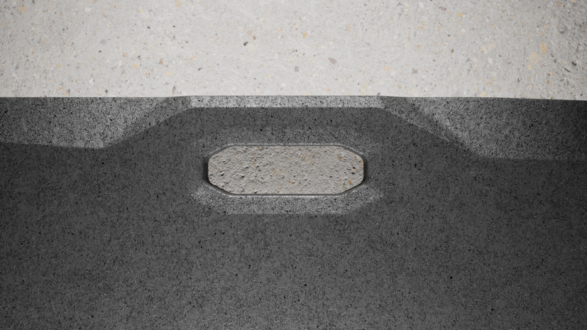 Access ramp for vehicle scissor lifts 1000 x 480 x 40 mm