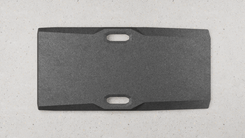 Access ramp for vehicle scissor lifts 1000 x 480 x 40 mm